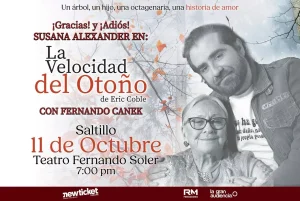 Susana Alexander en «La velocidad del Otoño»