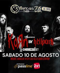 Tributo a Korn en Nandas Bar Saltillo