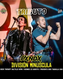 Tributo a Panda & División Minúscula en Beer Therapy