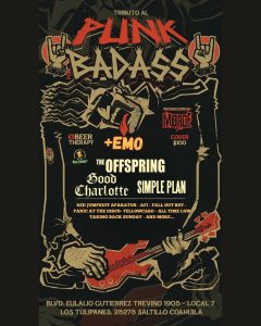 Tributo al Punk Badass en Beer Therapy