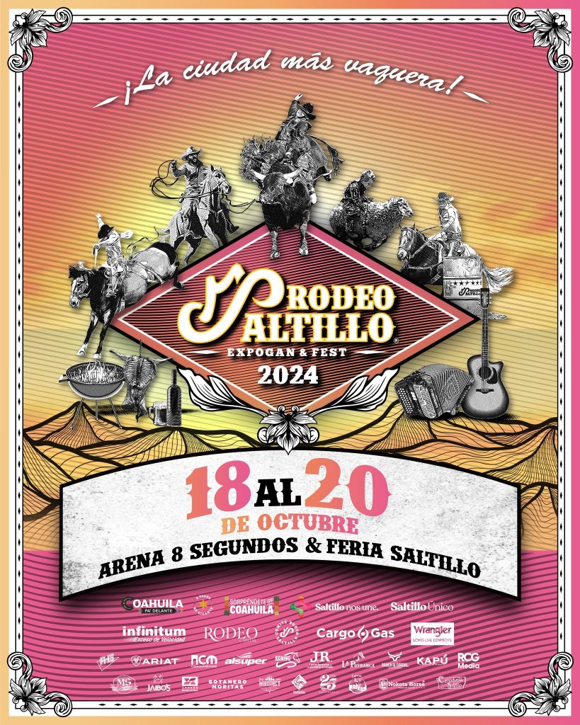 Festival Rodeo Saltillo Expogan & Fest en Arena 8 Segundos