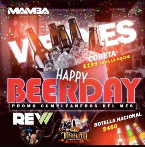 Happy Beerday en Mamba Vivo Bar