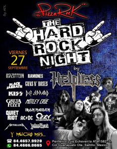 Hard Rock Night en Pizza Rock