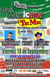 Noche Mexicana en Mamba Vivo Bar