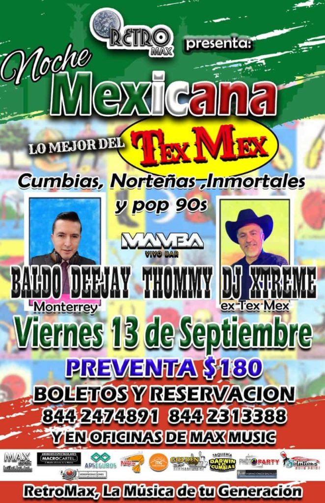 Noche Mexicana en Mamba Vivo Bar