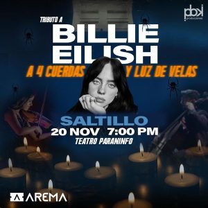 Tributo a Billie Eilish en Saltillo