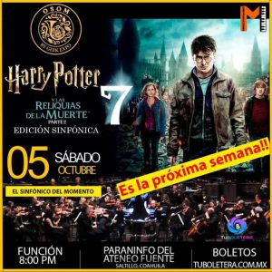 ¡HARRY POTTER SINFÓNICO!