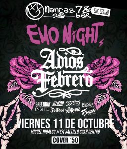Emo Night en Nandas Bar Saltillo