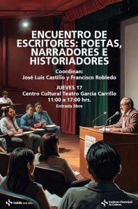 Encuentro de Escritores: Poetas, Narradores e Historiadores