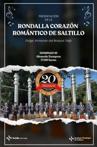 Presentación de la Rondalla Corazón Romántico de Saltillo
