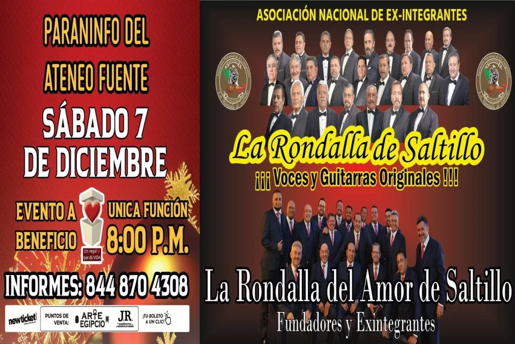 ASOC. NAL. EX-IN. RONDALLA DE SALTILLO / RONDALLA DEL AMOR DE SALTILLO FUN/EX-IN