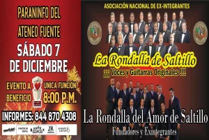 ASOC. NAL. EX-IN. RONDALLA DE SALTILLO / RONDALLA DEL AMOR DE SALTILLO FUN/EX-IN