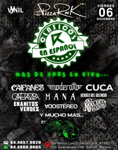 Clásicos en Español by GRYYOS en Pizza Rock