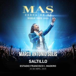 Marco Antonio Solís en Saltillo