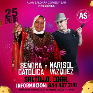 Marisol Vázquez & Señora Católica en AS Comedy Bar