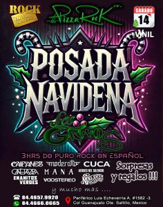 Posada de GRYYOS en Pizza Rock