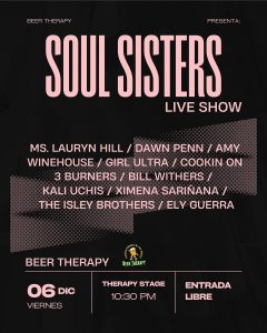 Soul Sisters Live Show en Beer Therapy