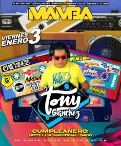 DJ Tony Sánchez en Mamba Vivo Bar