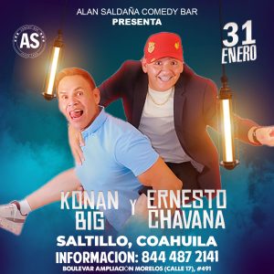 Ernesto Chavana & KONAN BIG en AS Comedy Bar
