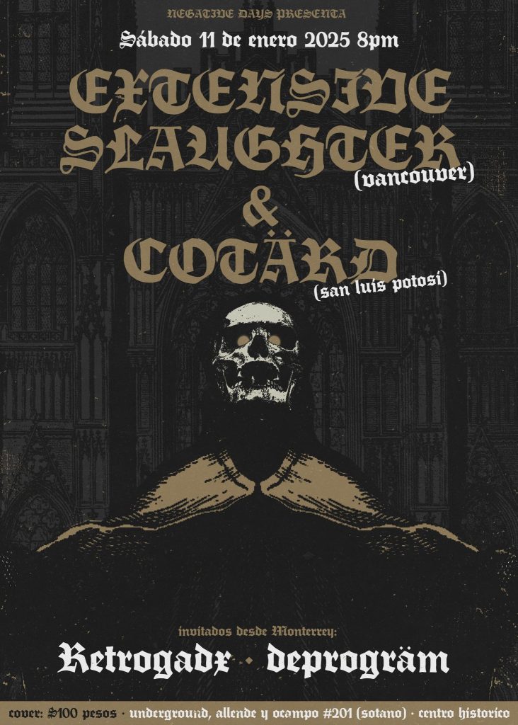 Extensive Slaughter + Cotard en Underground Bar