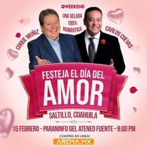 Jorge «Coque» Muñiz y Carlos Cuevas en Saltillo