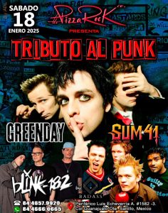 Tributo al Punk en Pizza Rock
