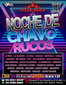 CHAVORUCOS NIGHT en Pizza Rock
