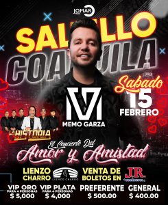 El Concierto del Amor y Amistad en El Lienzo Charro