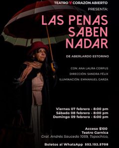 ‘Las Penas Saben Nadar’ en Teatro Garnica