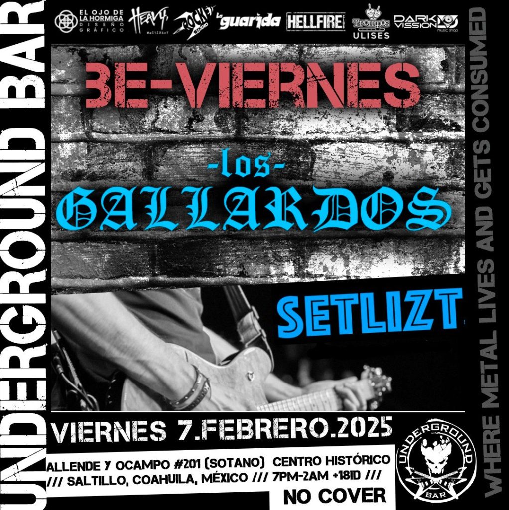 Los Gallardos en Underground Bar