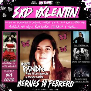 SAN VALENTÍN CON APRECIO en Beer Therapy