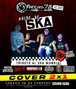 Tributo al 𝐒𝐊𝐀 Mundial en Nandas Bar Saltillo