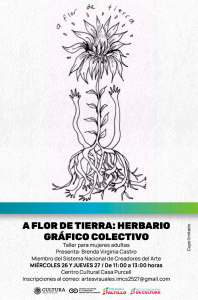 A FLOR DE TIERRA: Herbario Gráfico Colectivo