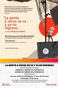 «La gente a veces se va y ya no regresa…”