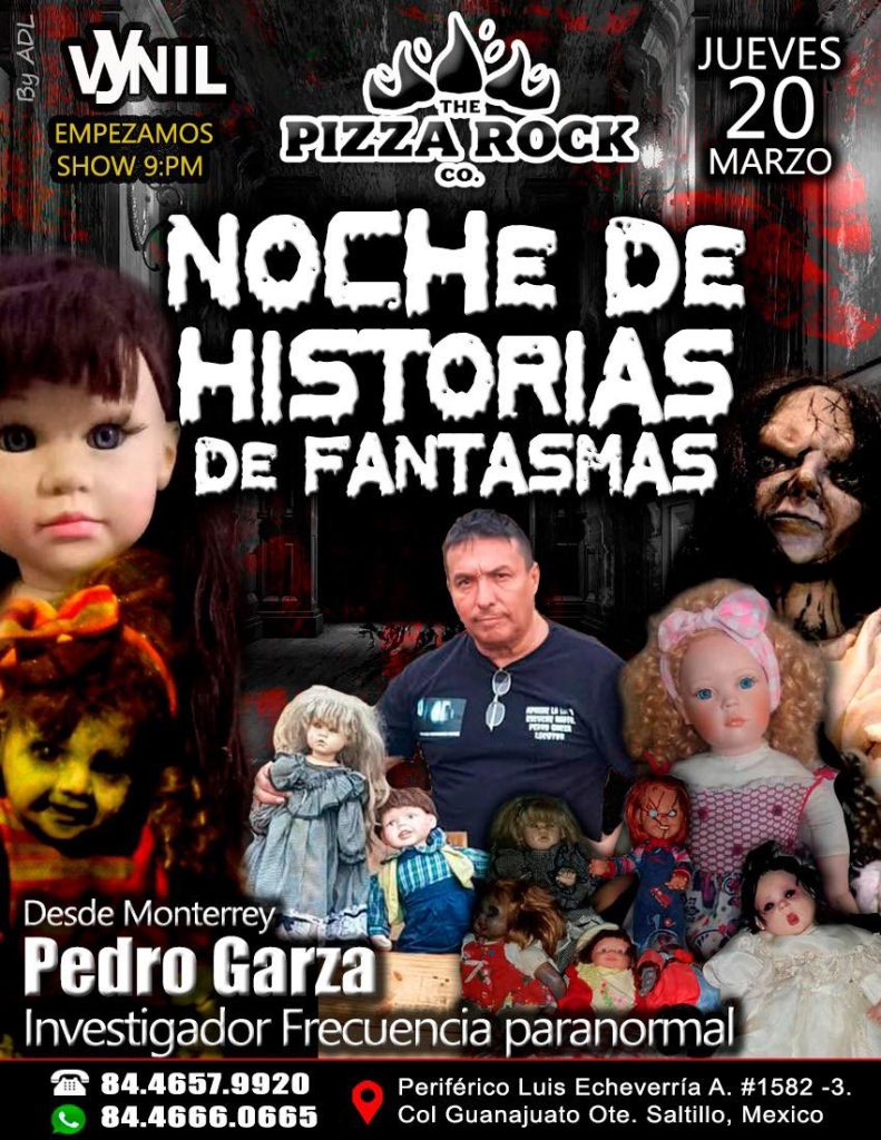 NOCHE de Velas y CUENTOS DE TERROR en Pizza Rock