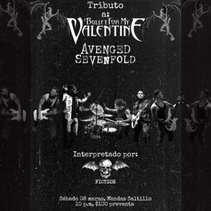 Tributo a Bullet for my Valentine y Avenged Sevenfold en Nandas Bar Saltillo