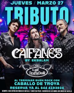 Tributo a Caifanes en El Hijo Desobediente