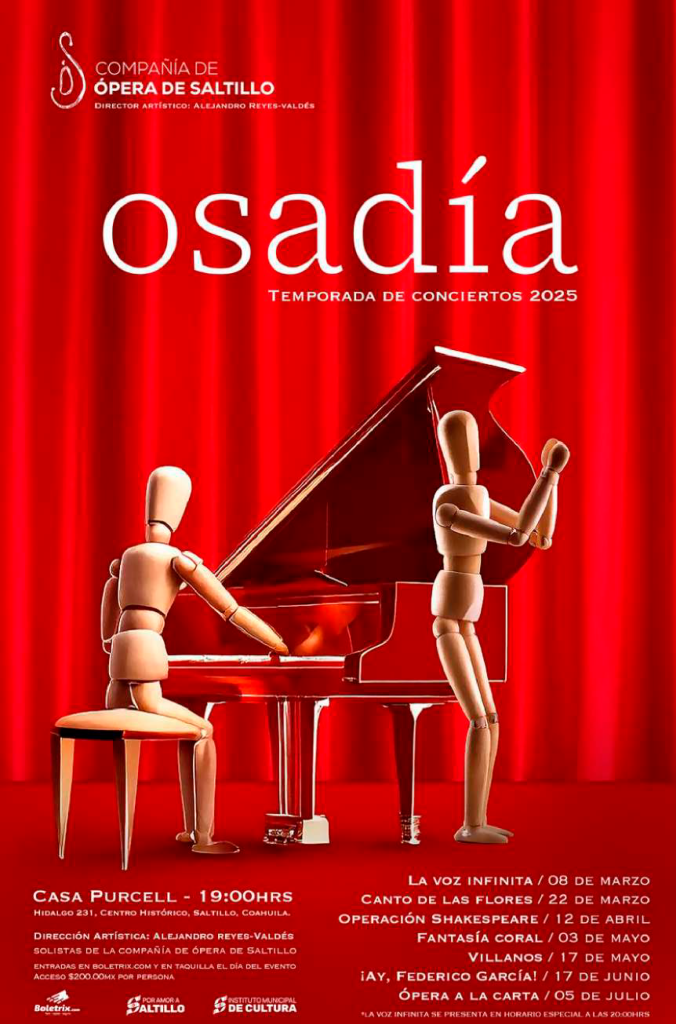 ‘Osadía’ TEMPORADA DE CONCIERTOS 2025