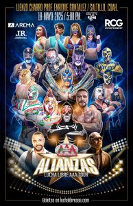 Alianzas Lucha Libre AAA Saltillo 2025