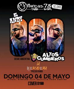 Altos Cumbieros en Nandas Bar Saltillo