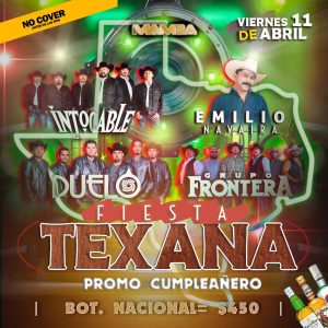 Fiesta Texana en Mamba Vivo Bar