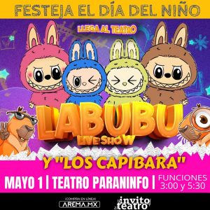 LABUBU Y LOS CAPIBARA EN VIVO