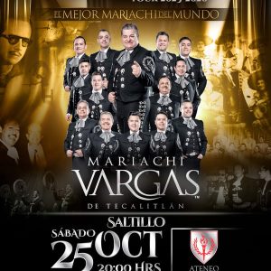 MARIACHI VARGAS DE TECALITLÁN «EL LEGADO TOUR 2025» EN SALTILLO
