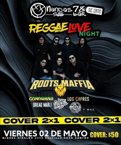 Reggae Love Night en Nandas Bar Saltillo