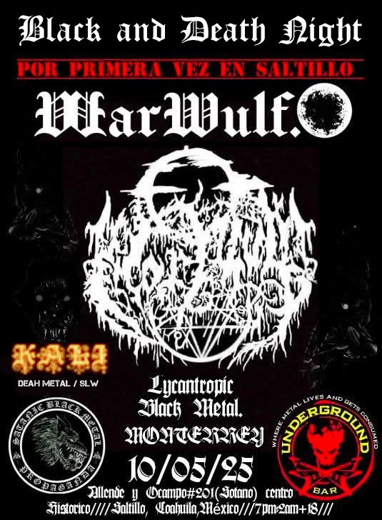 WarWulf en Underground Bar