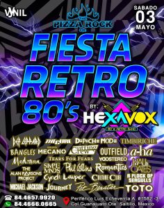 HEXAVOX en Concierto en Pizza Rock