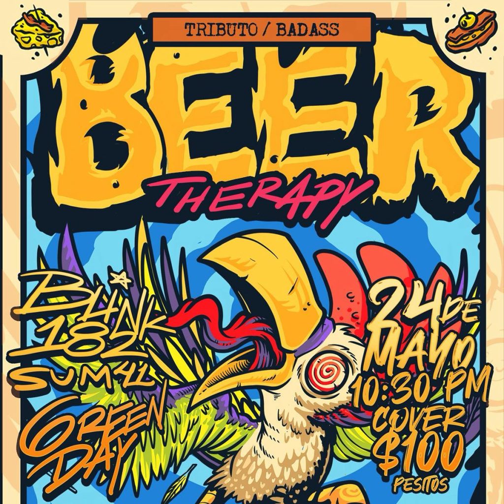 MegaTributo GREEN DAY SUM 41 BLINK-182 en Beer Therapy