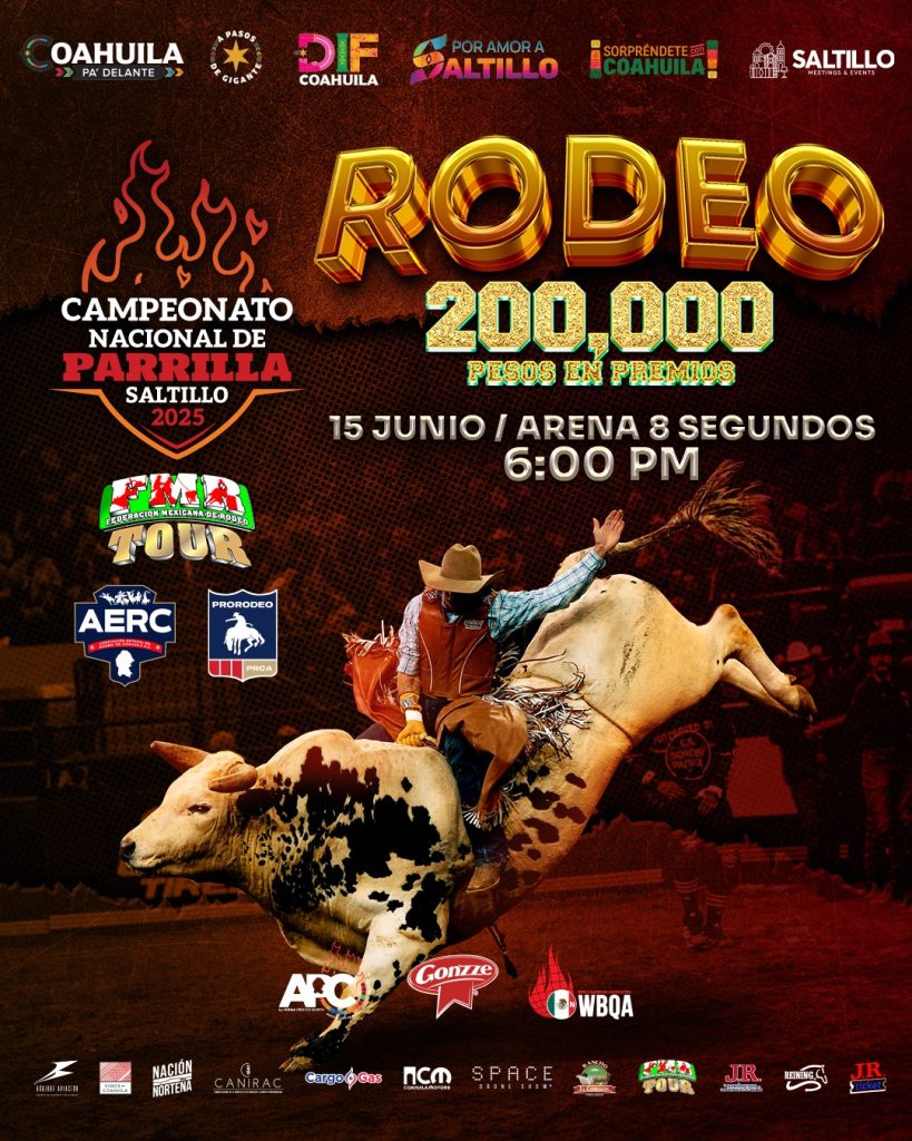 RODEO en la Arena 8 Segundos