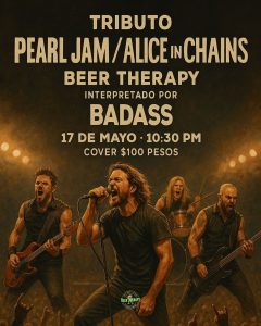 Tributo a Pearl Jam y Alice In Chains en Beer Therapy