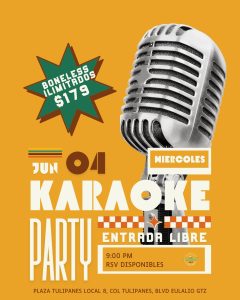 Karaoke Party en Beer Therapy